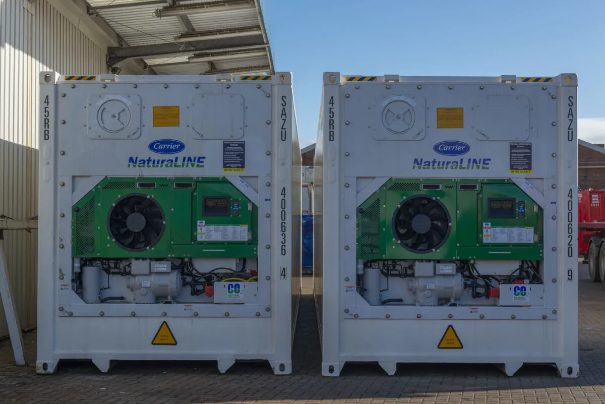 Container atmosfera controlada